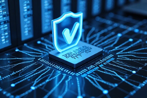 Illustration of digital security, locks, and secure data