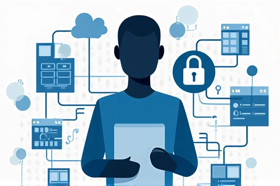 Illustration of data privacy and security